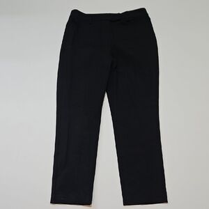 Talbots Black High Waist Straight Leg Dress Pants - Size 8P
